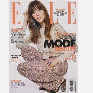 CHARLOTTE CARDIN Elle QUEBEC Magazine 2016 MARIANNE FORTIER